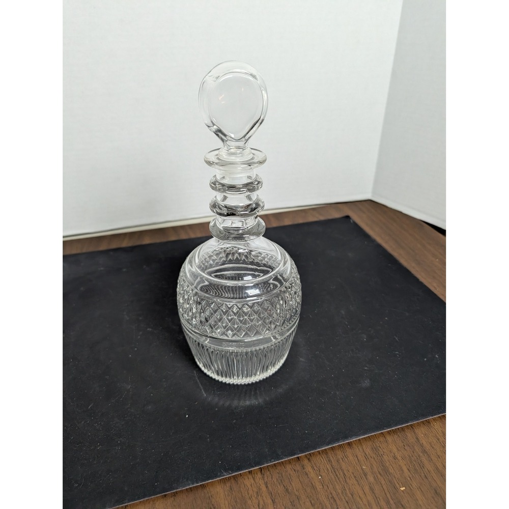 Vintage Tiffany & Co. Seagram's 1776 Collectors Glass Decanter with Stopper